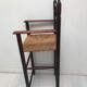 High straw chair child 50/60 years