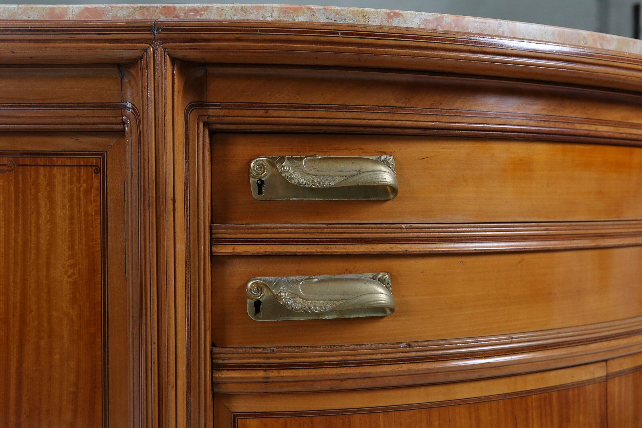 French Art Nouveau Credenza by Maurice Dufrene, 1911
