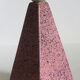 Brussels porcelain lamp base with terrazzo effect