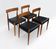 Danish MK 200 Chairs in Teak by Arne Hovmand-Olsen for Mogens Cold, Set of 4