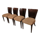 Art Deco Style Dining Chairs by Jindrich Halabala