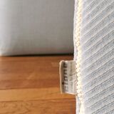 Fauteuil et ottoman "Plumy" de Annie Hieronimus, Cinna, 1980