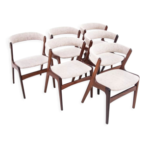 Ensemble de six chaises - 1960