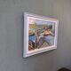 Contemporary "Urban Landscape" Abstract Landscape by British Artist Ian Mood, Framed Oil Painting