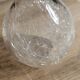 Pair of cracked glass vases