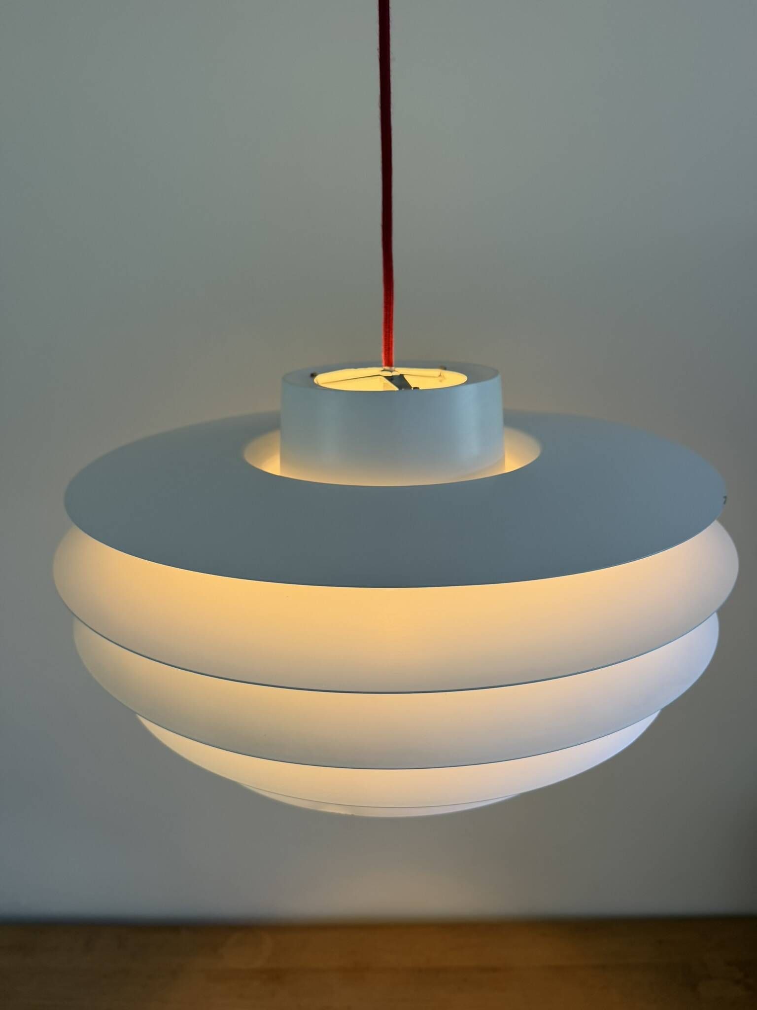 Vintage LYFA Verona - Sven Middelboe - 7 shades version - Danish design lamp