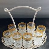 Matégot servant tray basket - 1950s.