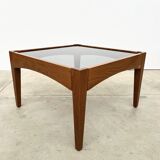 Baumann vintage coffee table – smoked glass