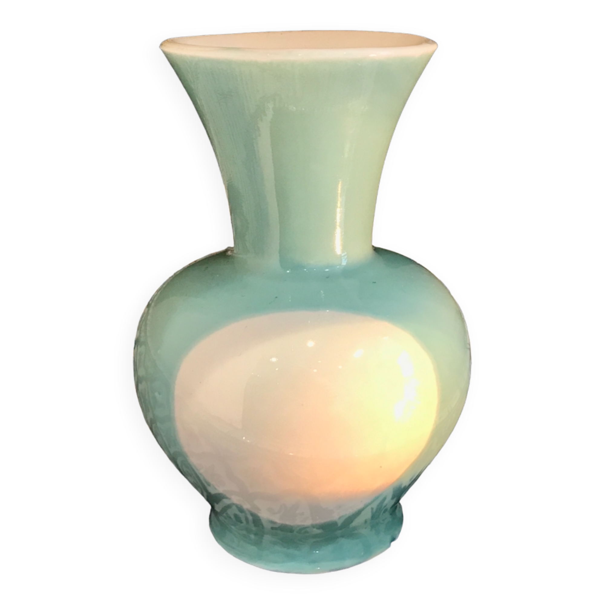Vase trompette vintage