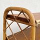 Rattan and bamboo bookcase by Louis Sognot