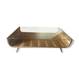 Table de designer en noyer