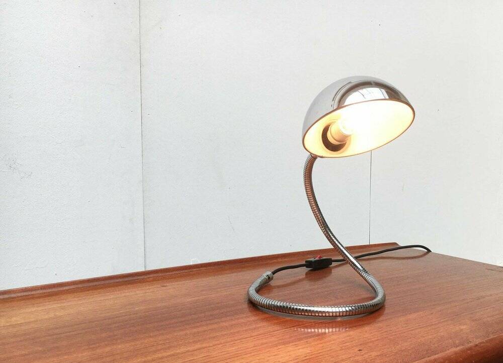 Space Age Snake Cobra Table Lamp, 1970s