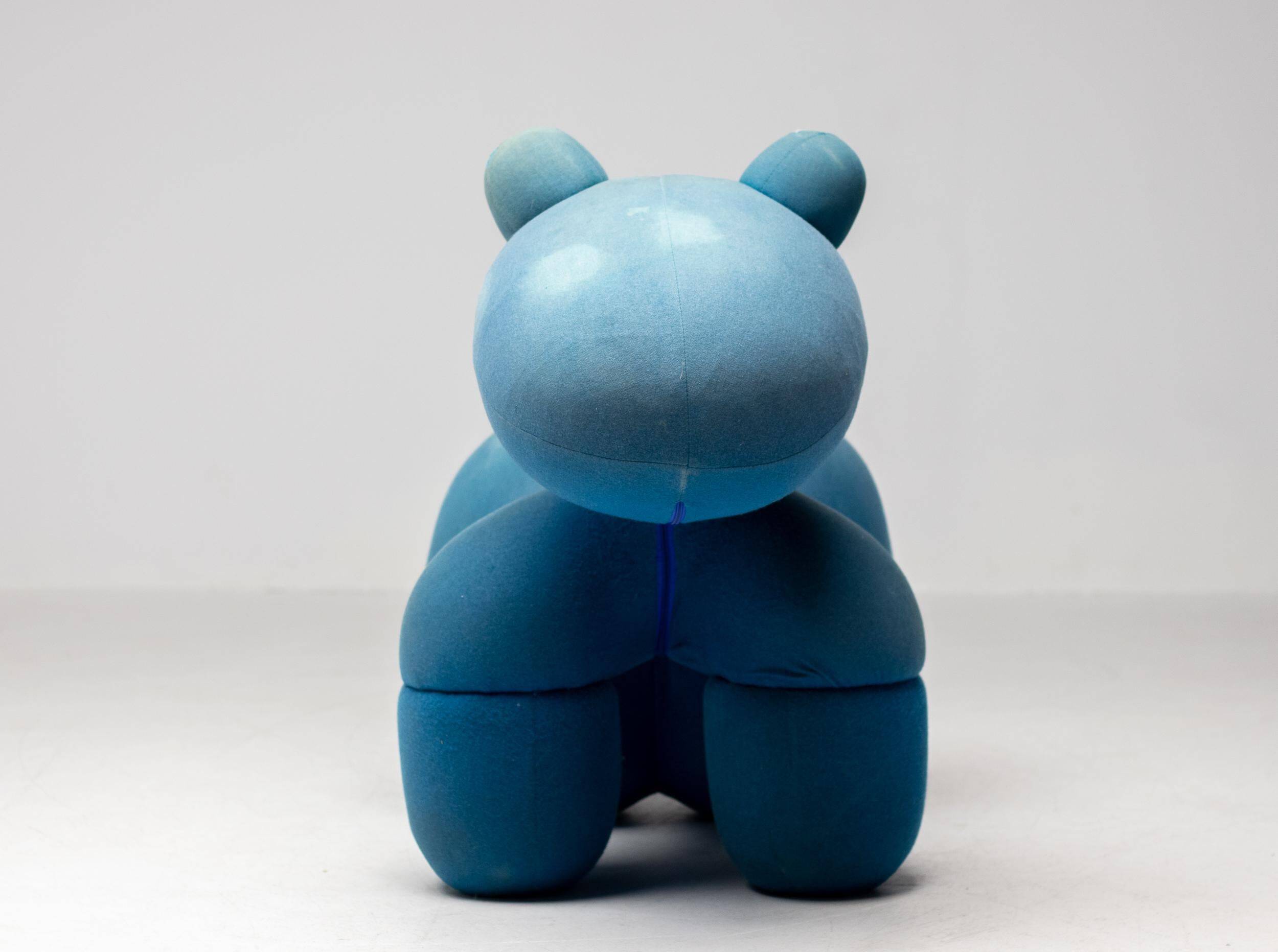 Blue Pony chair by Eero Aarnio, mid-century modern.