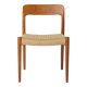 1 of 12 Niels Otto Møller Chair Model 75 in Teak – 1950s