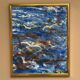 Original Swedish Oil on Canvas – “Storm” by Göta Fogler – Signed – Vintage & Framed – 50 × 42 cm (19.7" × 16.5")
