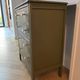 Art Deco chest of drawers - woody green - gold handles