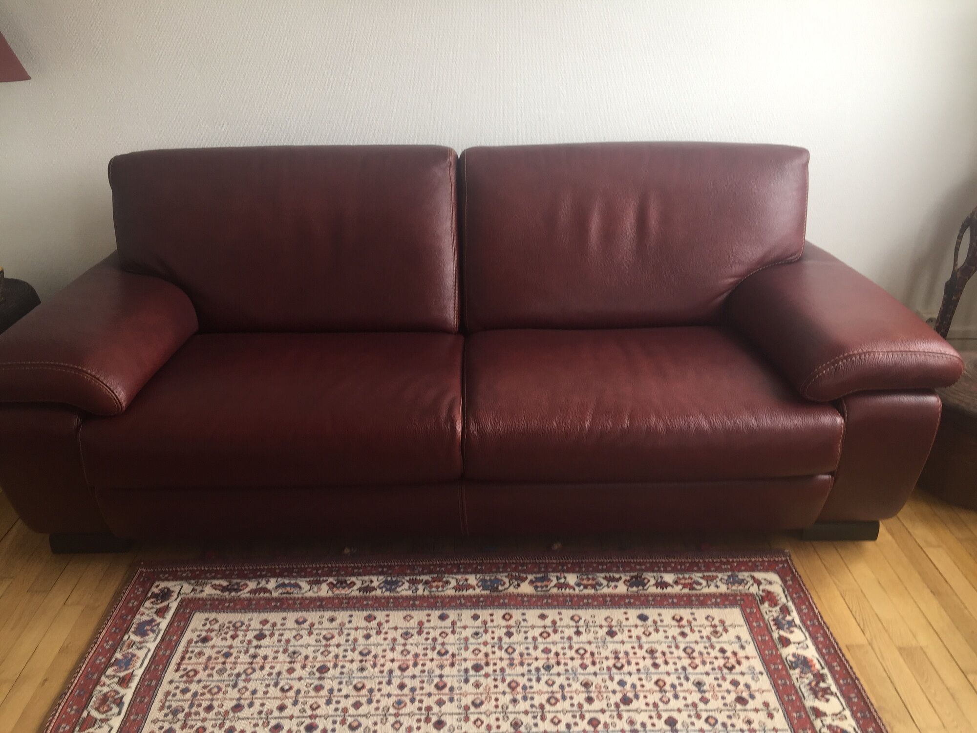 Sac De Selle Western En Cuir De Buffle - Hulara Bicolore Pour Équitation Et Randonnée