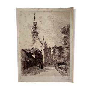 Gravure d’henri Paillard