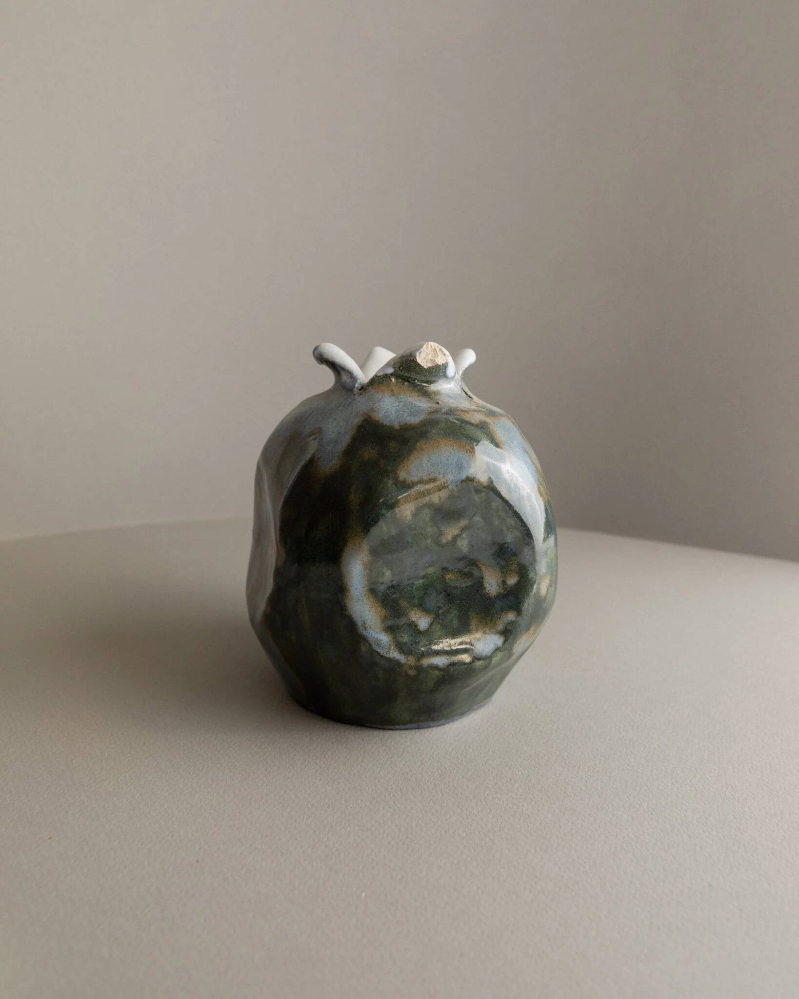 Ceramic vase - Handmade in Italy - Studio pottery - 1970s