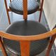 Niels Jorgen Haugesen String wood and leather chairs for Tranekaer, Denmark