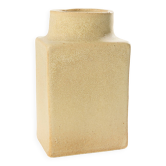 Vase Cuubik small safrané