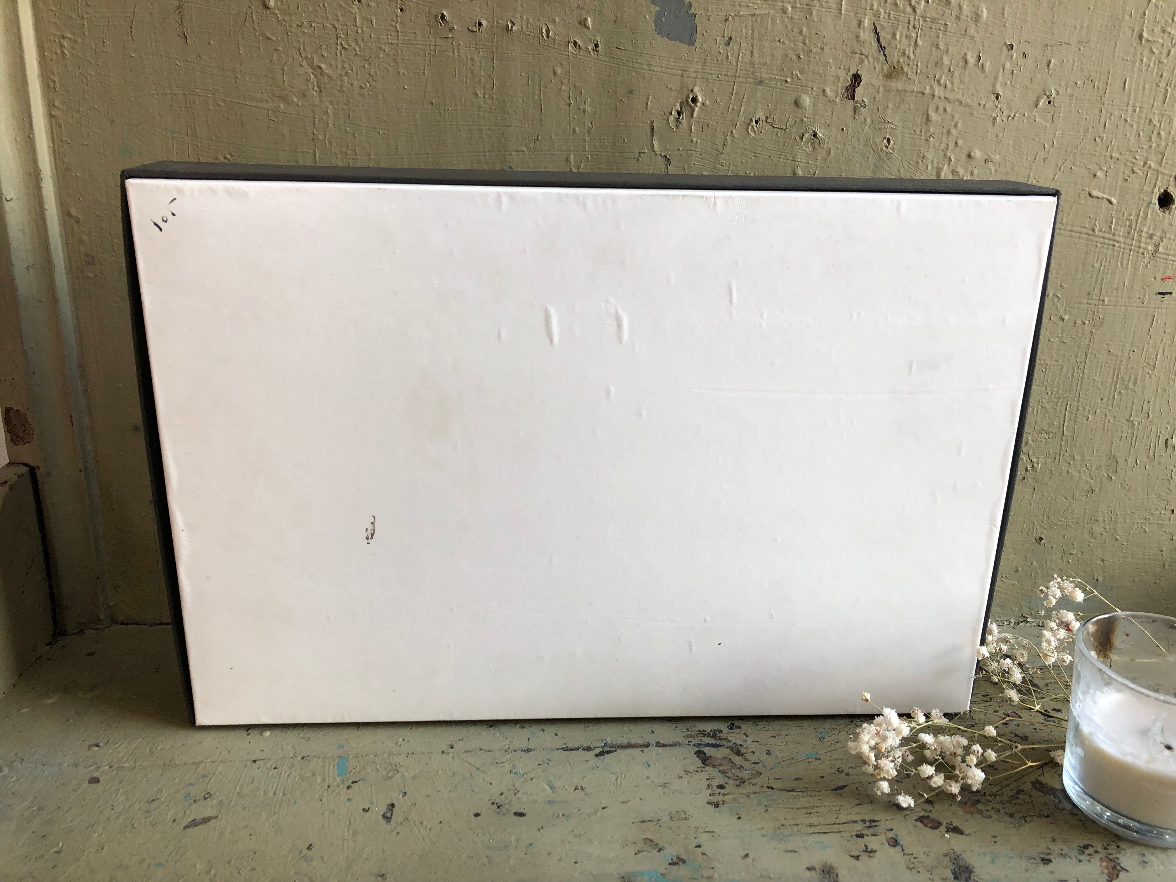 Blue butterfly frame