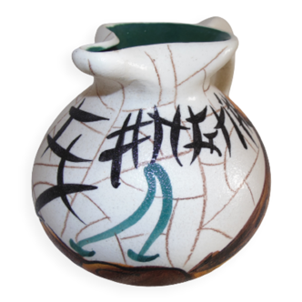 Ceramic pitcher for sangria