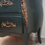 Louis XV curved dresser 2 drawers