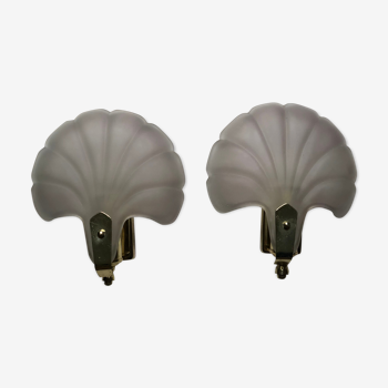 Shell wall sconces