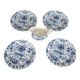 4 plates and sauce boat Villeroy et Boch modèle Paradiso