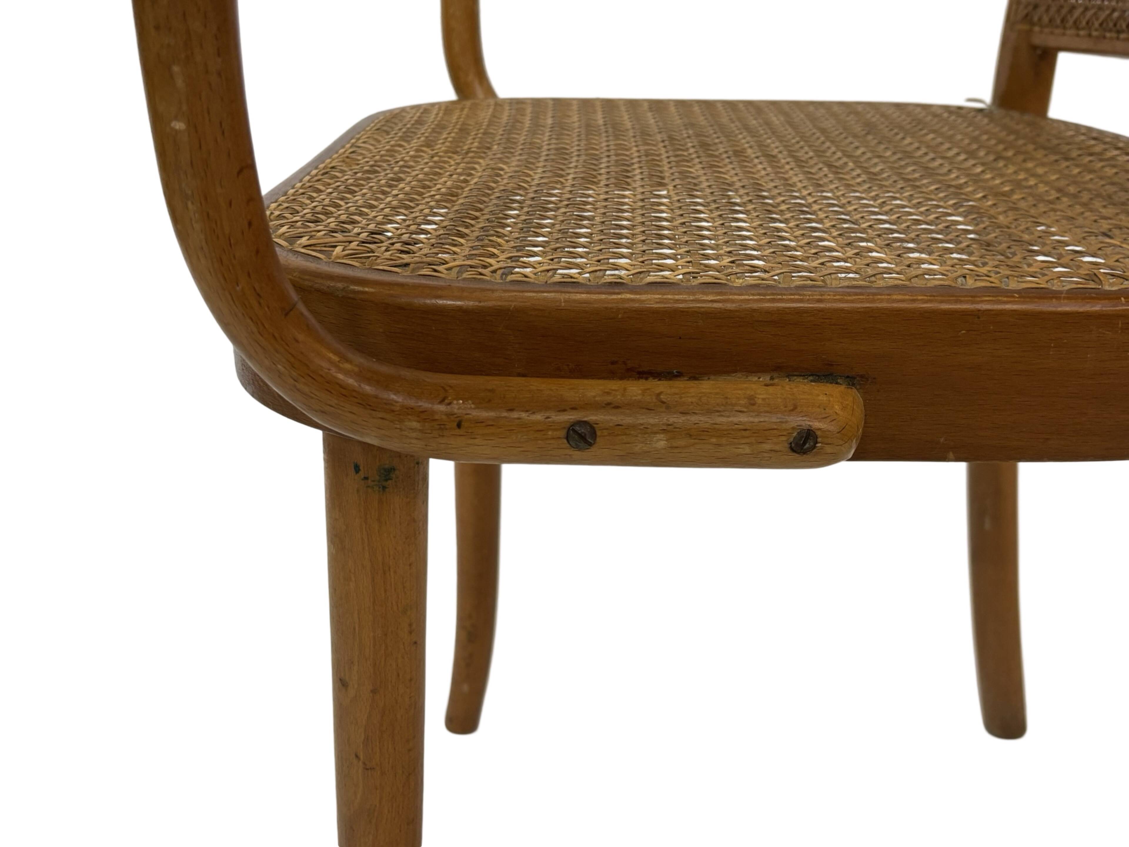 Chaise vintage modèle 811 / Chaise Prague de Josef Hoffmann pour Ligna 1950
