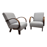 Armchairs by Jindřich Halabala, set of 2
