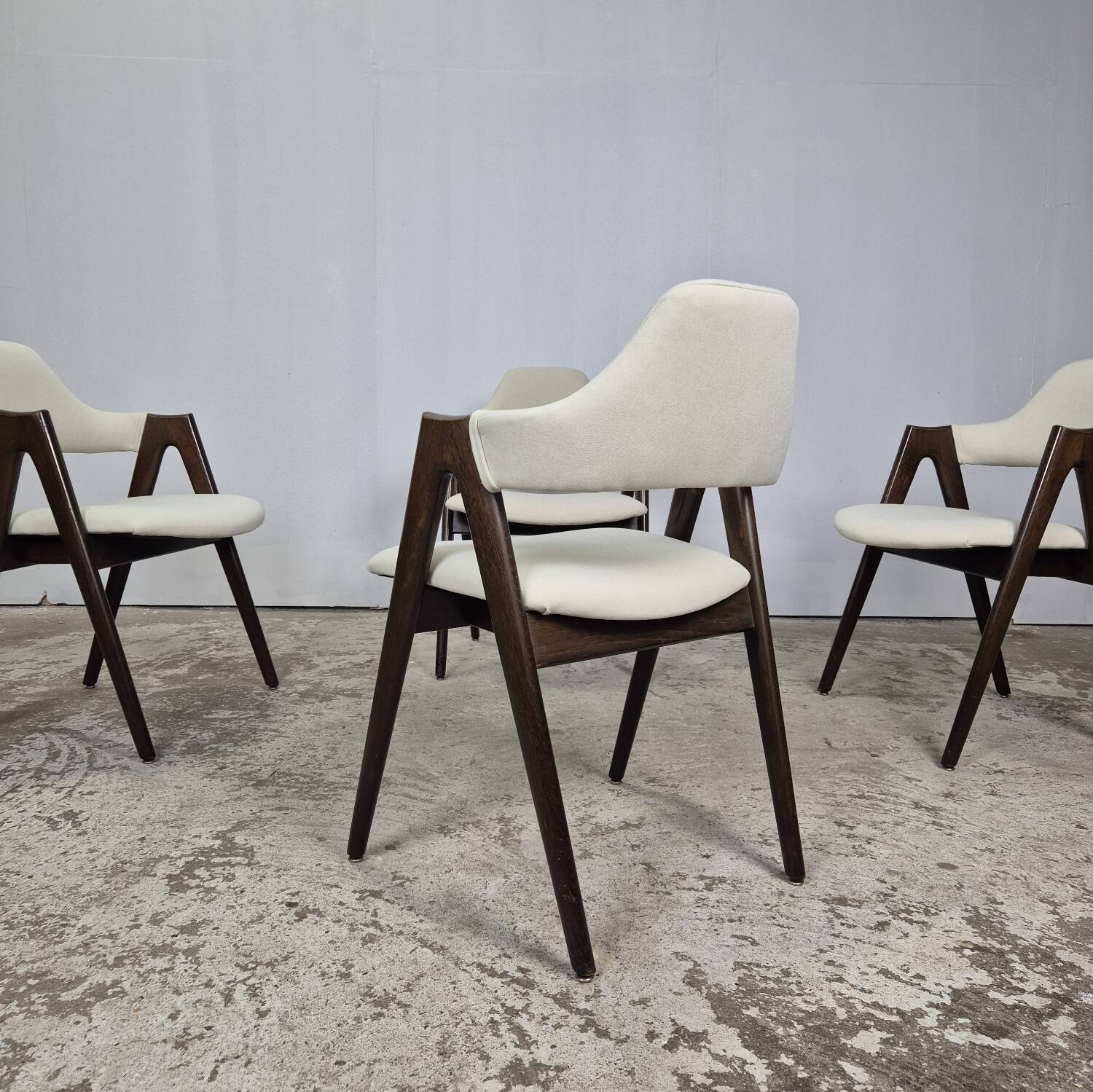 Kai Kristiansen 'Compass Chair' vintage Danish dining chair