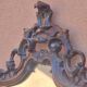 Large Louis XV wall mirror, carved wood, rocaille – 19th century