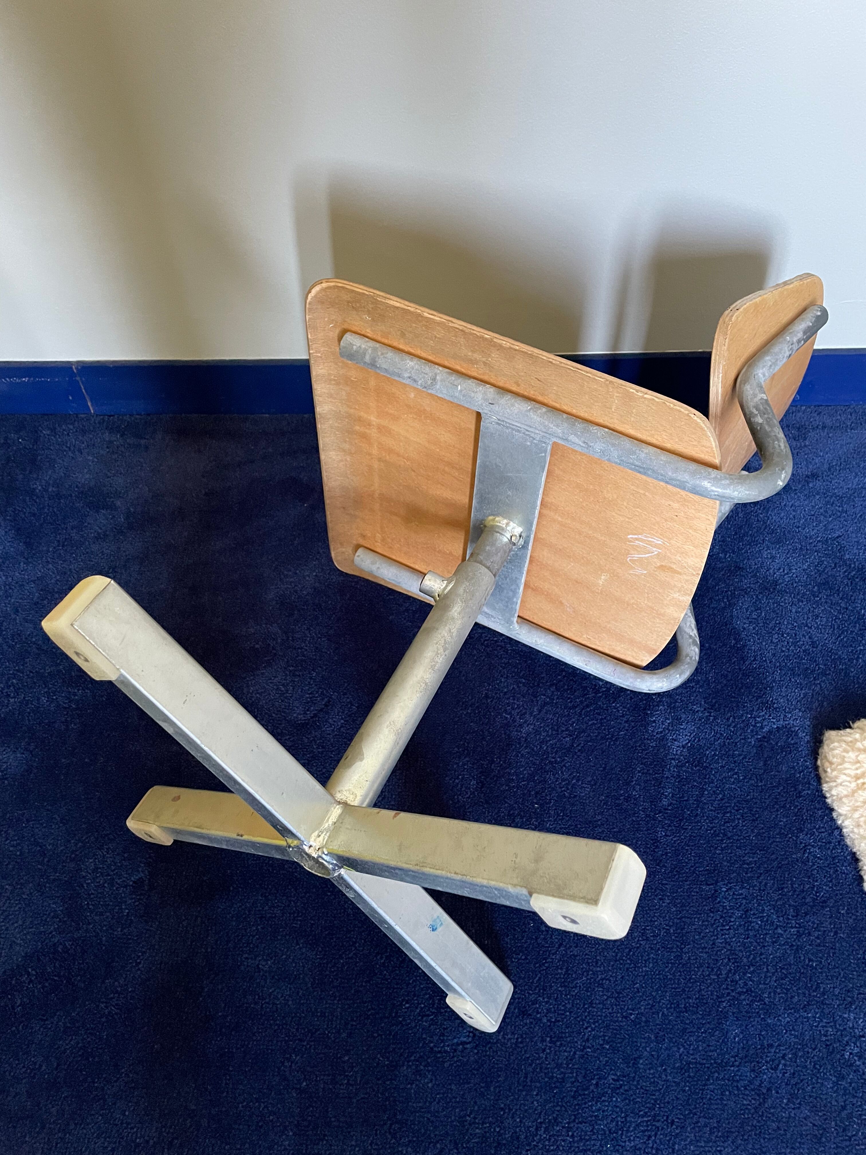 Children's school chair industrial style