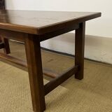 Vintage wooden farmhouse table