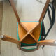 Lot de 4 chaises scandinaves vertes
