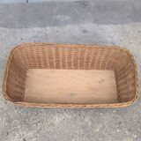 Vintage wicker basket