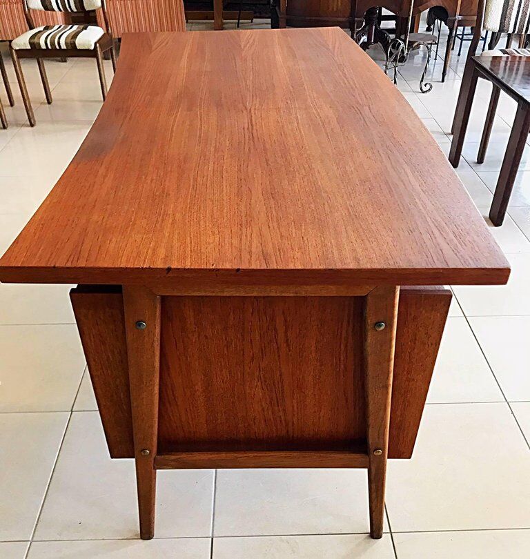 Office Danish teak Gunnar Nielsen Tibergaard