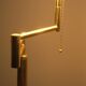 Italian multi-adjustable brass table lamp by Relux Milano, 1970s