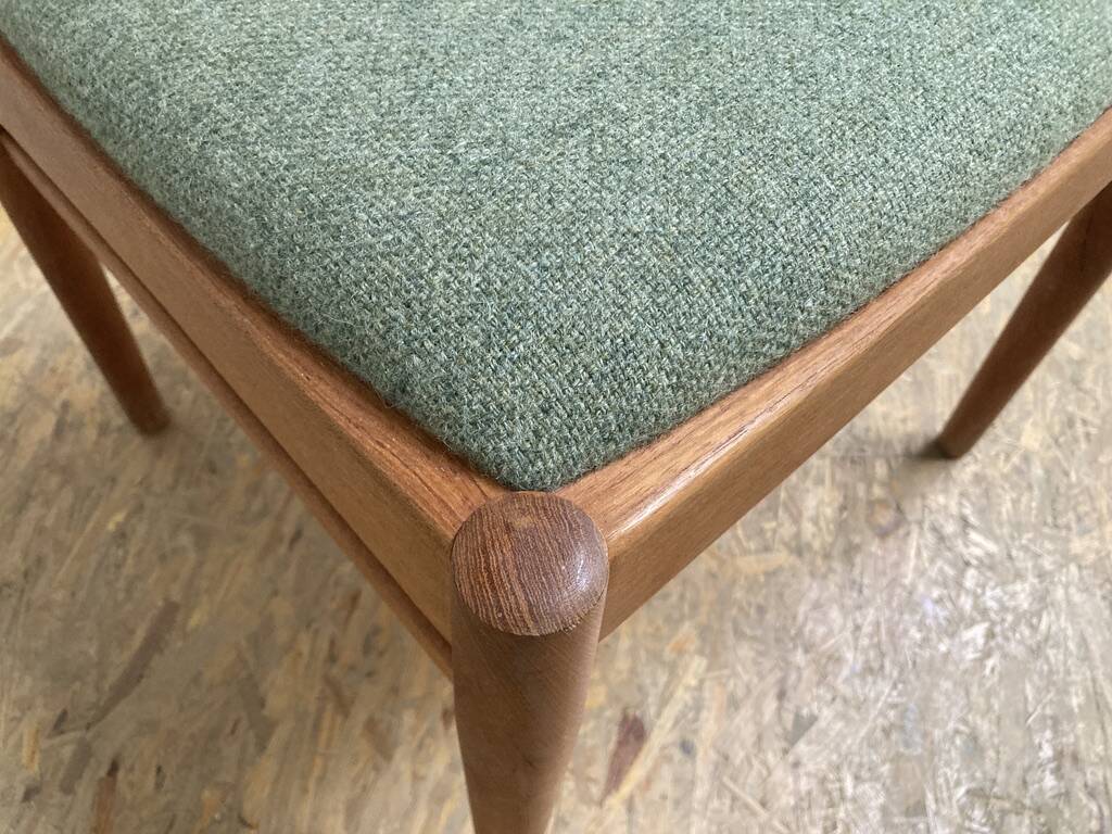 Kai Kristiansen Danish Teak Dining Chair K.S. Mobler Set of 6