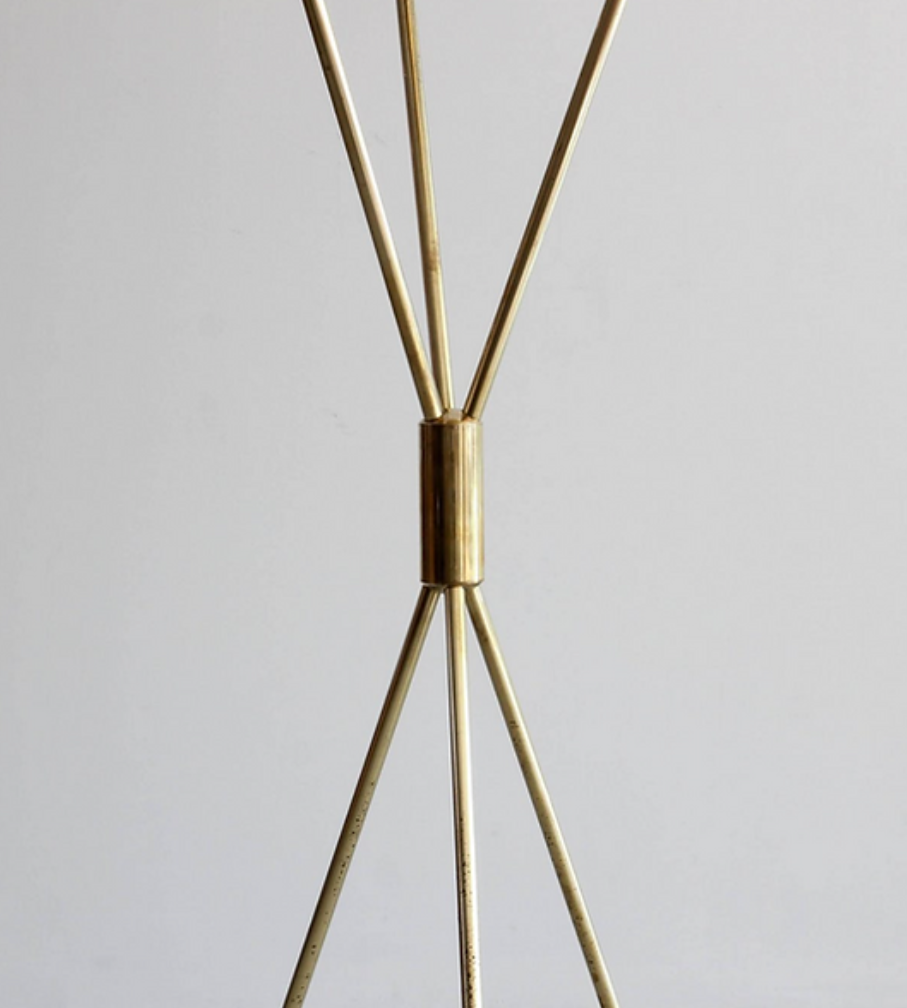 Lampadaire moonlight tripod blanc