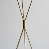 Moonlight tripod floor lamp white