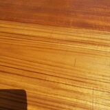 Table scandinave teck extensible