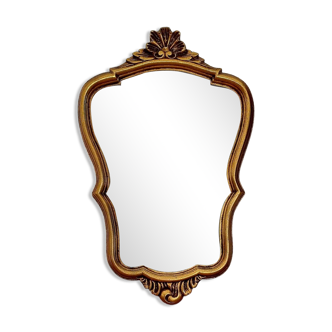 Baroque golden mirror