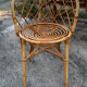 Rattan desk and chair 1960