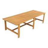 Scandinavian pine bench, Sweden, 1970