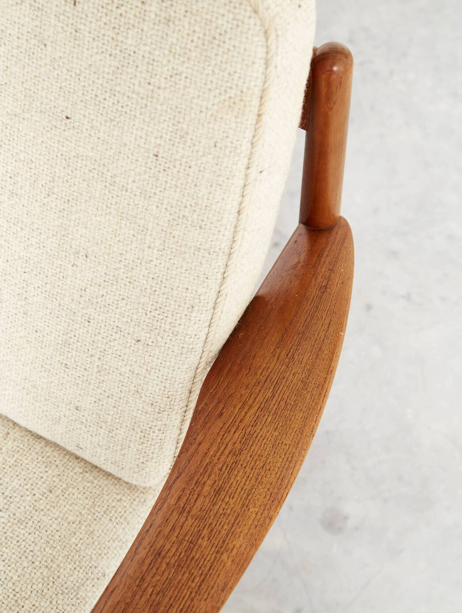 Mid-Century FD118 Teak Easy Chair by Grete Jalk for France &  Søn