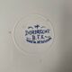 Old round dish Dordrecht BFK