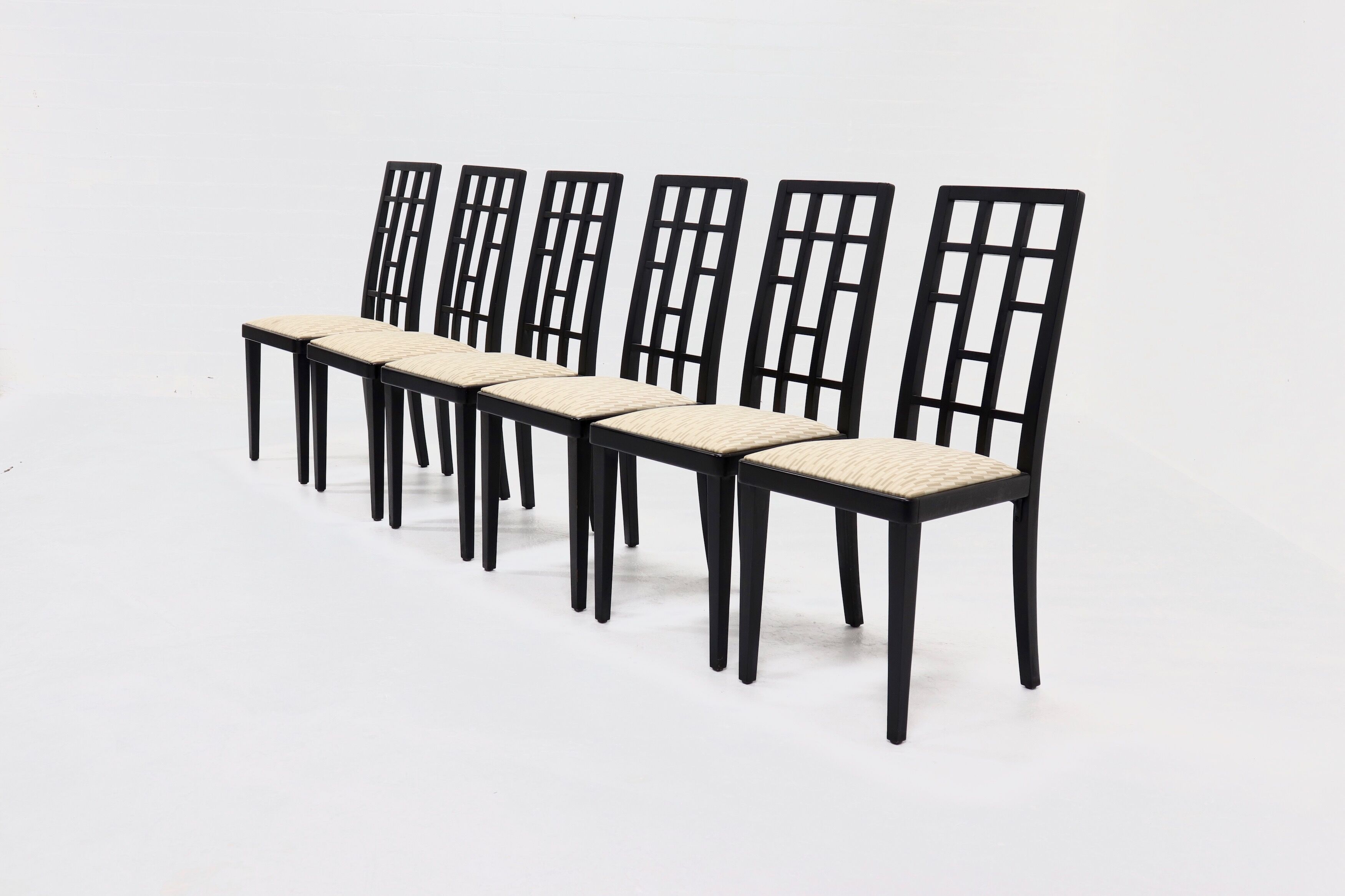 Post modern Thonet dining set by Ernst W. Beranek 1980s